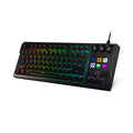 MiraBox K1Pro Gasket Mechanical Keyboard – LCD Keys, Programmable Knobs, RGB Lighting for Video Editing