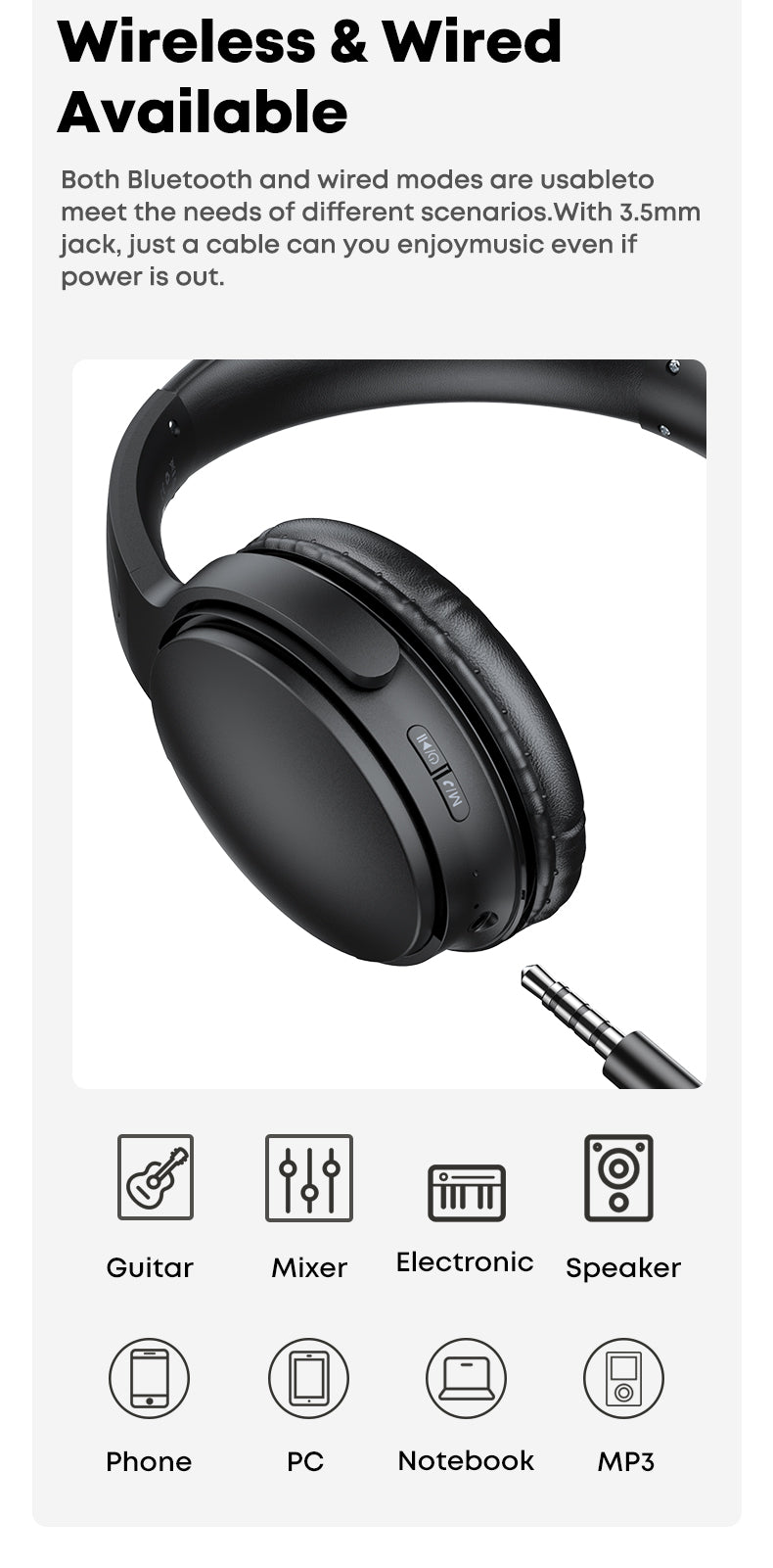 Premium Foldable Bluetooth 5.1 Over‑Ear Headset with Stable Wireless Connection